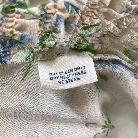 Polo Jeans Co. Ralph Lauren Silk Blend Floral Print Camisole Top SZ L - Picture 13 of 13